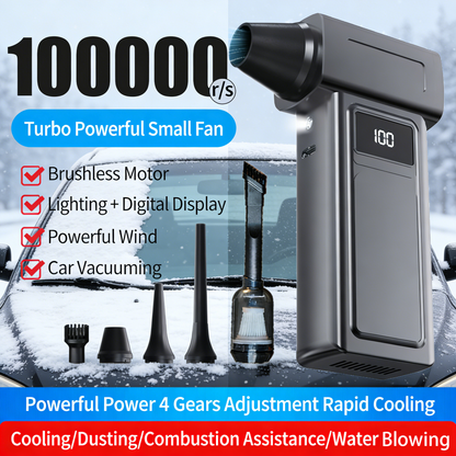 All-in-One Air Blaster Pro – Melt Snow, Groom Pets, Start Fires, Tidy Debris. Your Go-To Portable Power Tool