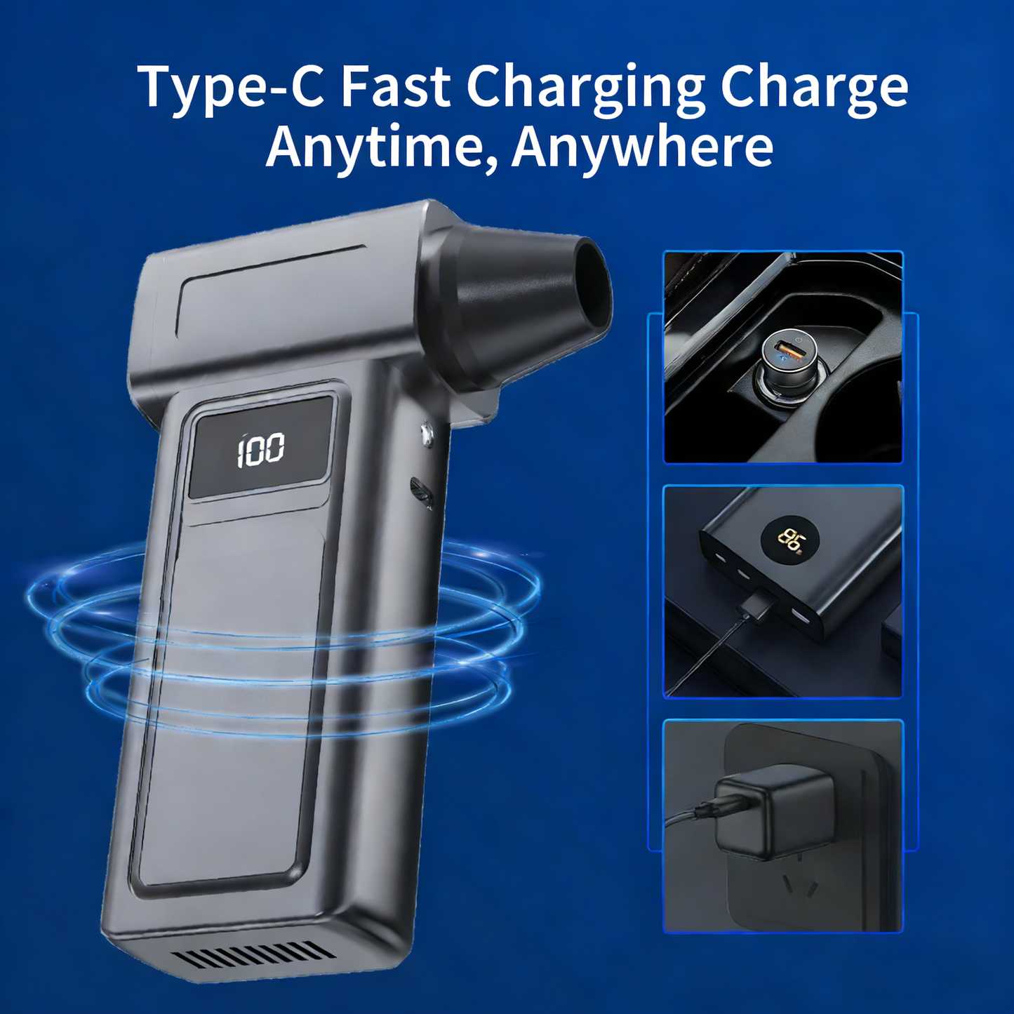 All-in-One Air Blaster Pro – Melt Snow, Groom Pets, Start Fires, Tidy Debris. Your Go-To Portable Power Tool