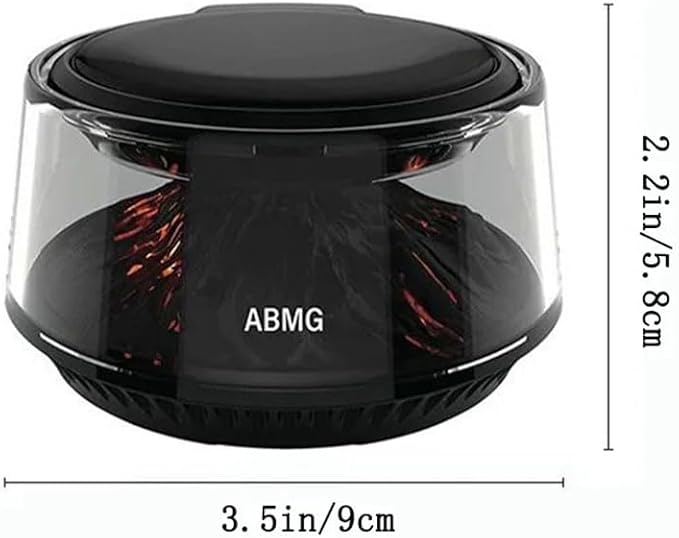 Volcano & Glacier Hanging Car Air Freshener – Rechargeable Auto On/Off Intelligent Diffuser (USB Charge) for Cars, Home & Office