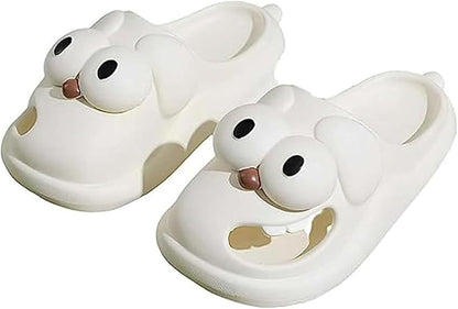 Cartoon Slide Slippers– Cute Soft Pillow House Sandals Anti-slip Lightweight Shower Shoes