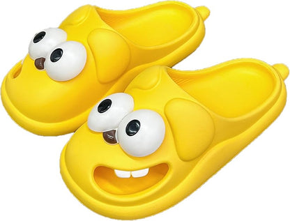 Cartoon Slide Slippers– Cute Soft Pillow House Sandals Anti-slip Lightweight Shower Shoes