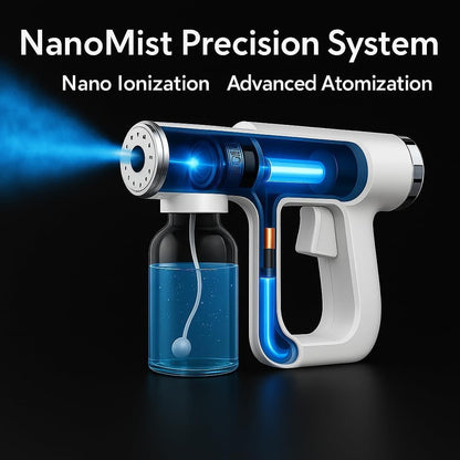 Professional Sanitizer Sprayer Rechargeable Nano Steam Gun V2