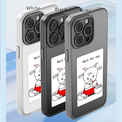Custom Vintage Ink Screen Case for iPhone 12/13 - NFC Enabled DIY Image Cover with Heavy-Duty Shockproof Protection