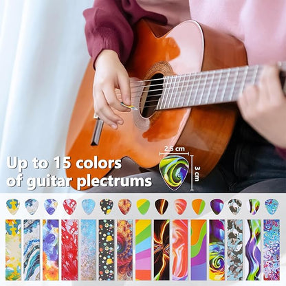 Guitar Pick Punch Set – DIY Pick Maker for Guitar Lovers