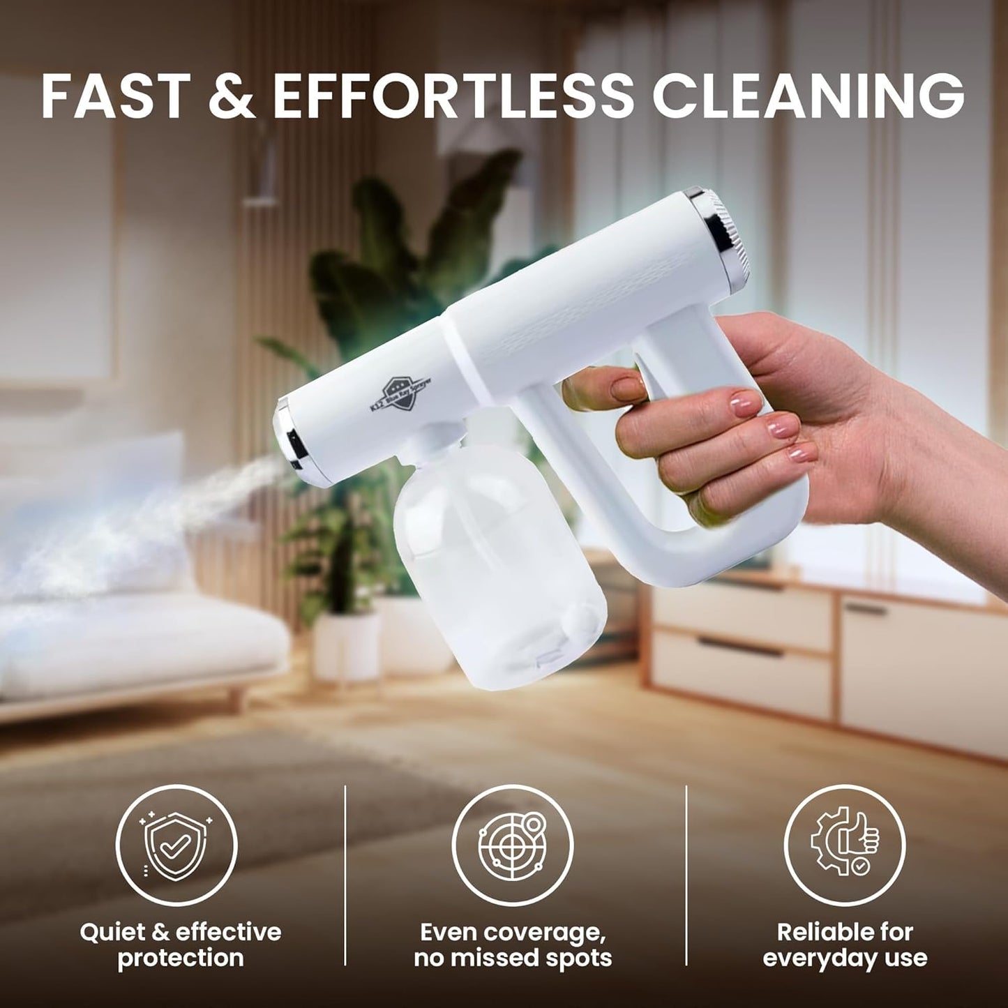 Professional Sanitizer Sprayer Rechargeable Nano Steam Gun V2