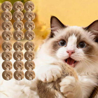 Furry Bunny Cat Toy, Soft Plush Catnip Toy, Interactive Cat Chew Toy — Washable, Durable & Engaging, for Kicking & Hunting Games, for Indoor Kitten Activity