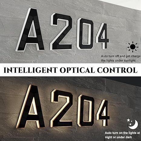 Solar Powered Personalized Mailbox Light – Wireless LED, Enhances Night Visibility