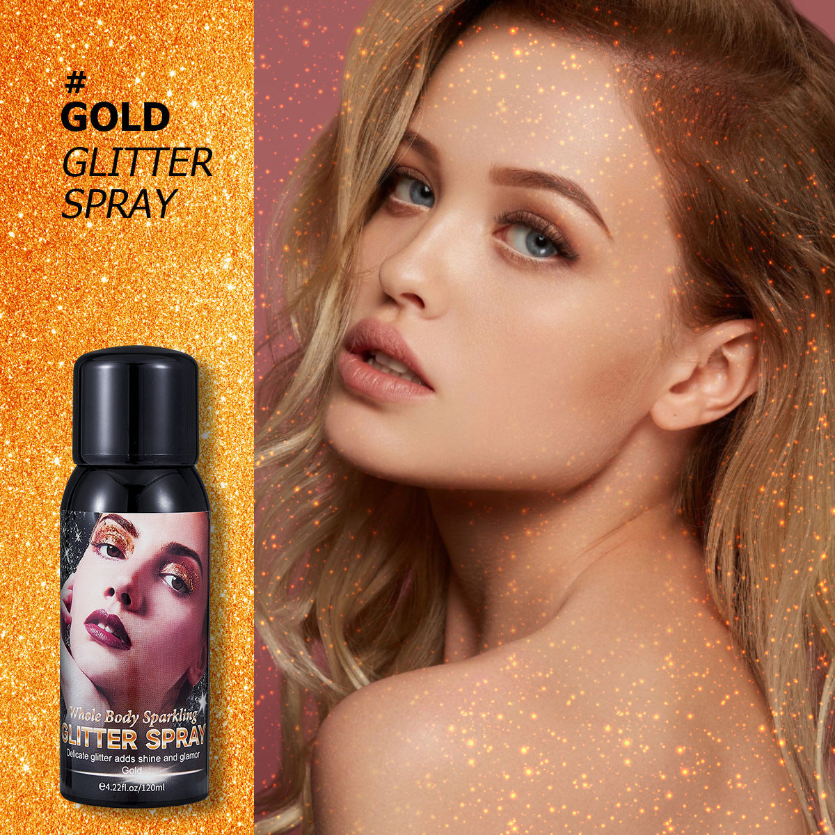 Formbo Cross-Border Specializes In Glitter Spray Body Highlighting Collarbone Glitter Spray Repair And Brightening Spray Wholesale