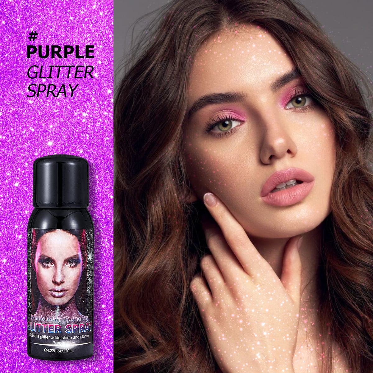 Formbo Cross-Border Specializes In Glitter Spray Body Highlighting Collarbone Glitter Spray Repair And Brightening Spray Wholesale