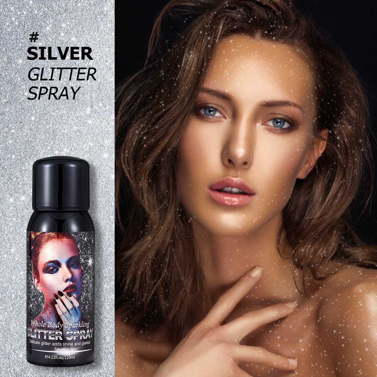 Formbo Cross-Border Specializes In Glitter Spray Body Highlighting Collarbone Glitter Spray Repair And Brightening Spray Wholesale