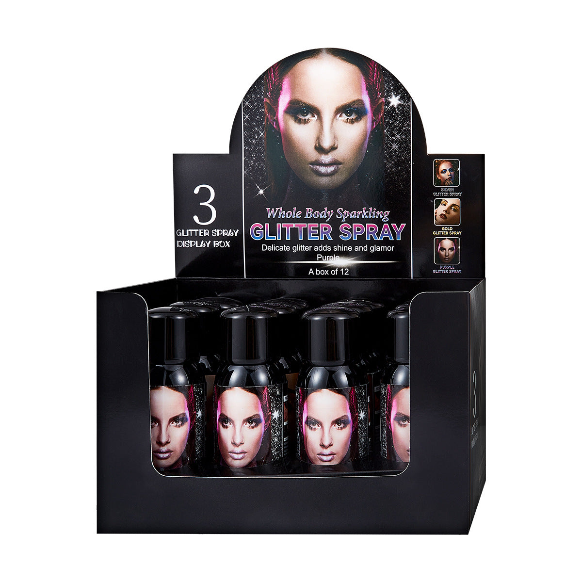 Formbo Cross-Border Specializes In Glitter Spray Body Highlighting Collarbone Glitter Spray Repair And Brightening Spray Wholesale