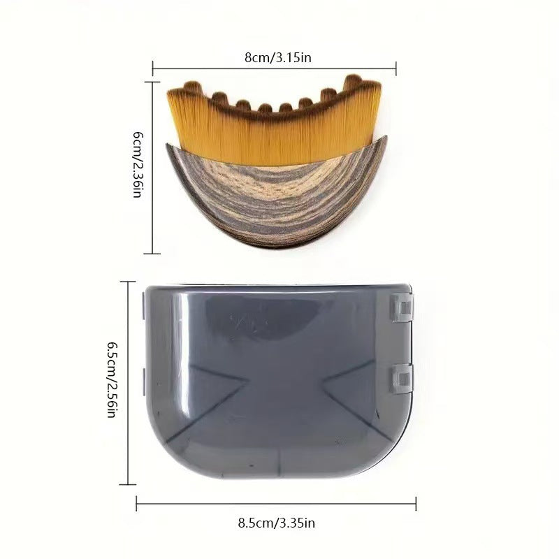 Lymphatic Contour Face Brush – Sculpt Jawline & Banish Puffiness Fast ✨