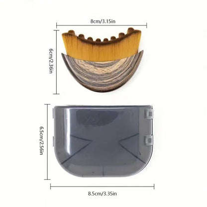 Lymphatic Contour Face Brush – Sculpt Jawline & Banish Puffiness Fast ✨