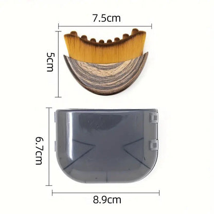 Lymphatic Contour Face Brush – Sculpt Jawline & Banish Puffiness Fast ✨