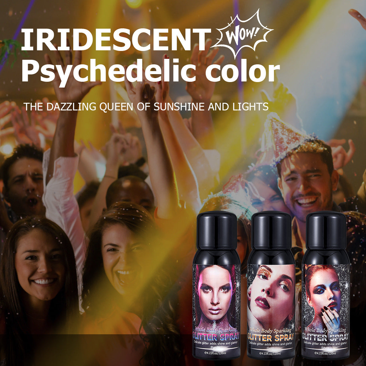 Formbo Cross-Border Specializes In Glitter Spray Body Highlighting Collarbone Glitter Spray Repair And Brightening Spray Wholesale