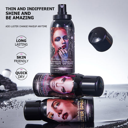 Formbo Cross-Border Specializes In Glitter Spray Body Highlighting Collarbone Glitter Spray Repair And Brightening Spray Wholesale